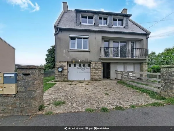 À vendre à Crozon - Appartement de 66 m² avec balcon et jardin