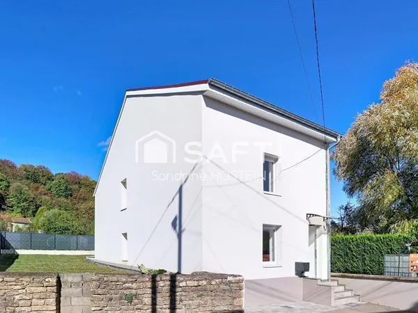 Maison Individuelle rénovée d e125m2 sur un terrain de 334m2