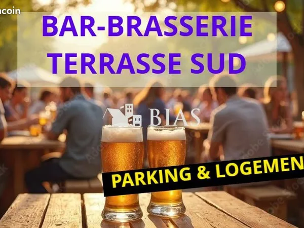 Bar, brasserie 200 m² Les Grandes-Ventes