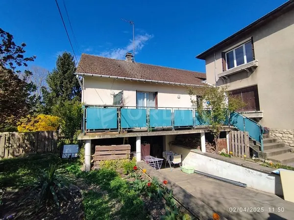 AUXERRE - 3 BIS RUE DU MOULIN DU PRESIDENT - PAVILLON DE 110M² SUR SOUS SOL TOTAL - TERRAIN 587M²
