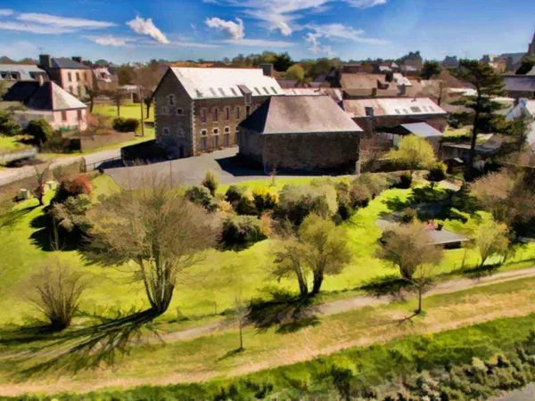 Immeuble de 334 m2 avec jardin vue rivière