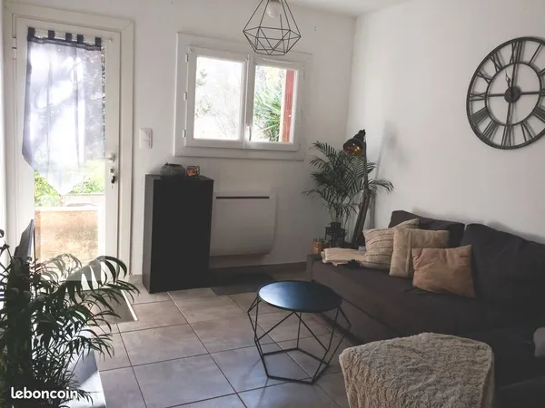 Appart T2 40m2 avec jardin et cave
