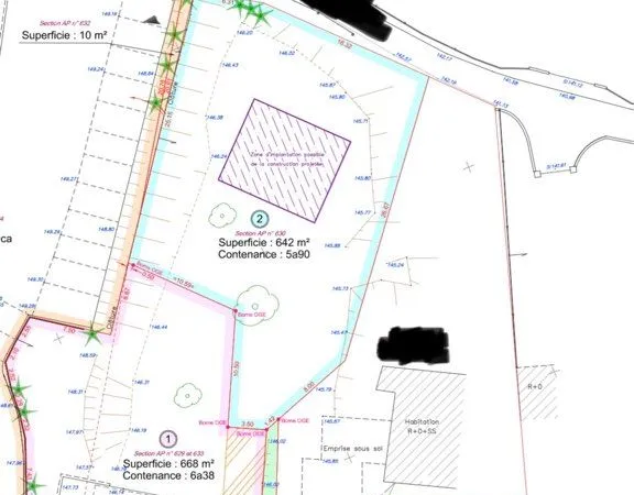 Terrain constructible