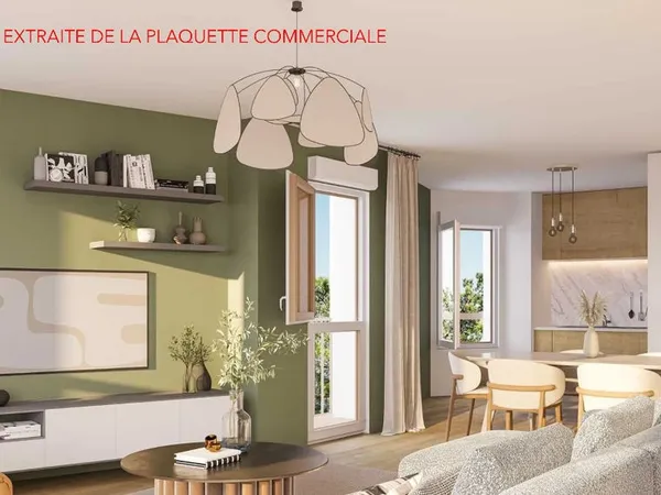 Appartement 3 pièces 63 m²