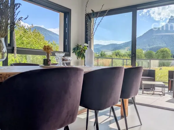 Maison d’architecte contemporaine – Vue panoramique imprenable sur Chamechaude