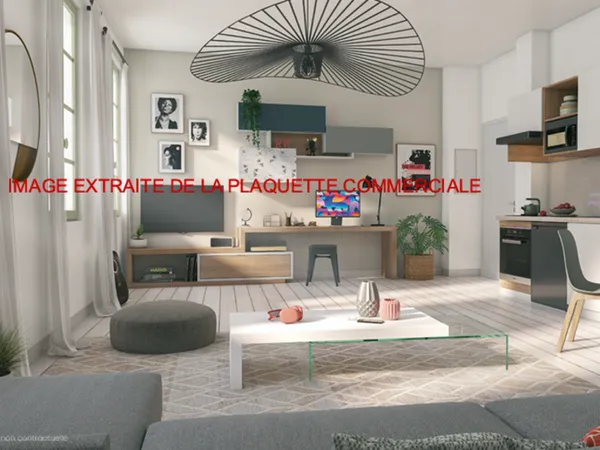 Appartement 2 pièces 36 m²
