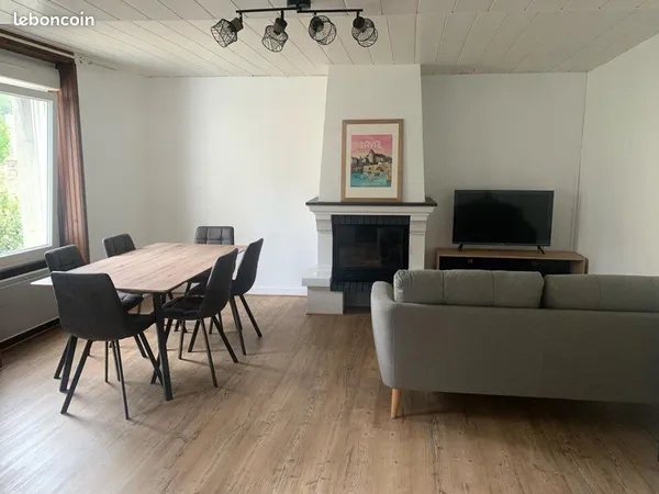 À louer maison de ville meublée de 80m2