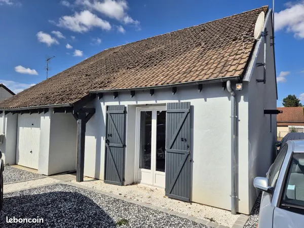 🏡 Maison plain-pied T3 à Vornay (18) - 63 m²