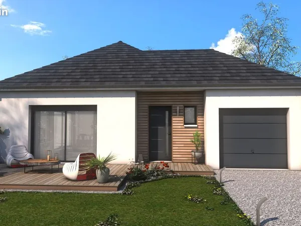 Maison 90.75 m² avec terrain à SAINT-GUYOMARD (56)