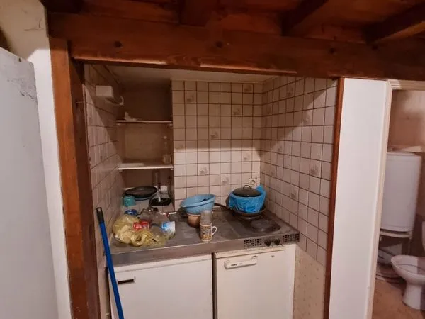 Studio avec travaux
