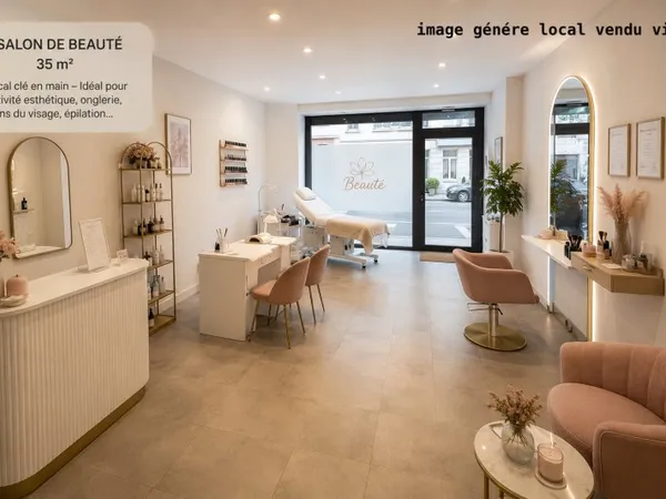 Fonds de commerce 35 m²