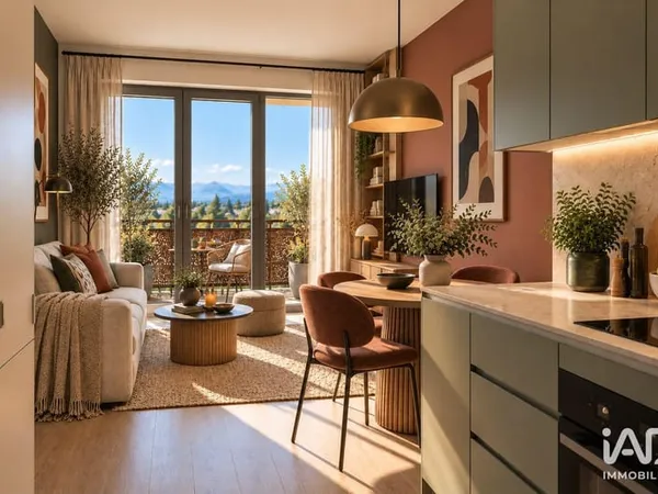 Appartement 2 pièces 44 m²