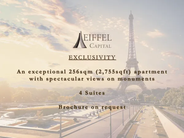 Appartement exceptionnel de 256m² avec une vue spectaculaire