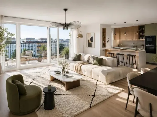 Appartement 3 pièces 64 m²