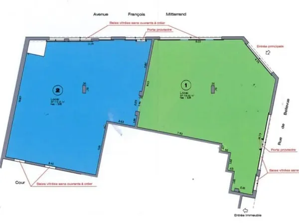 Local commercial 235 m²
