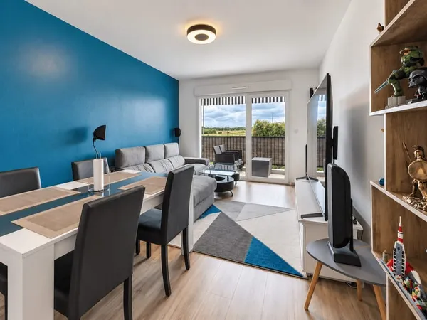 Appartement 3 pièces 63 m²