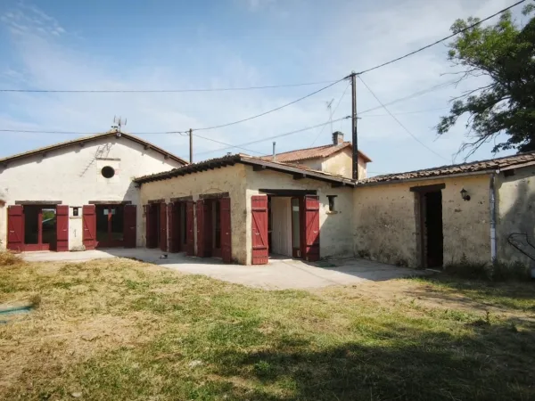 Maison à vendre 3 pièces à 10mm de St maixent l'école (79)
