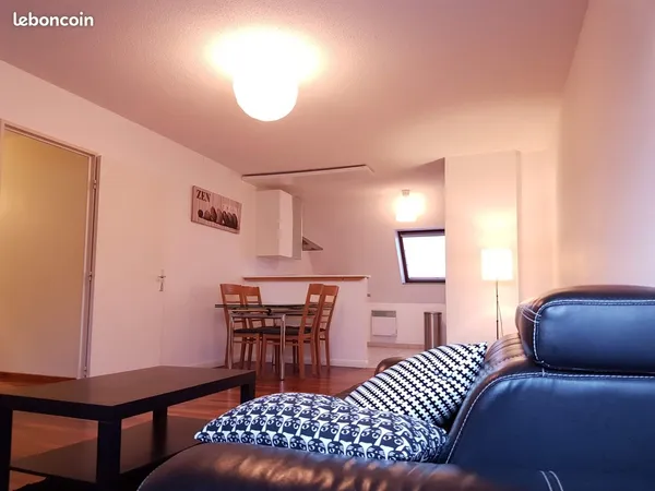 Appartement 2p meublé 54m² début Neudorf