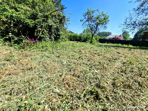 Sebourg - Terrain constructible de 878 m² - Rare sur le secteur