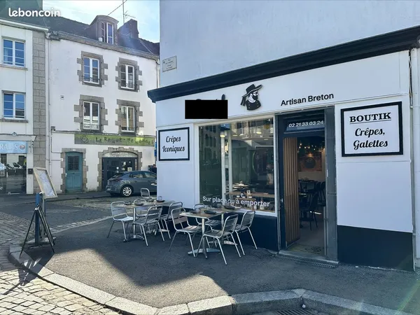 Crêperie Quimper centre - CA 231 k - EBE 60 k - 65m2