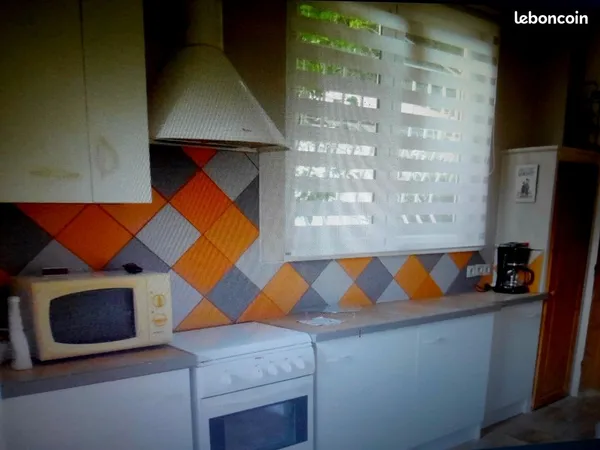 Appartement meublé avec terrasse en campagne ttes charges comprises