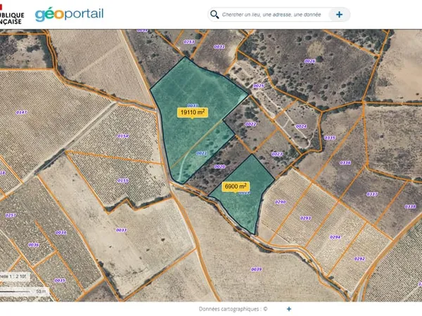 Terrain 25900 m²