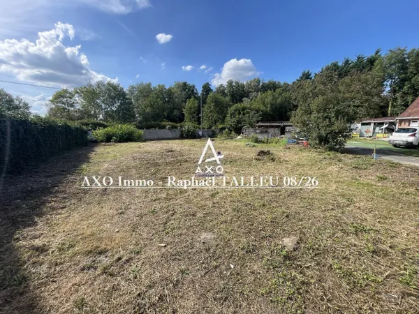 Terrain constructible 624 m²