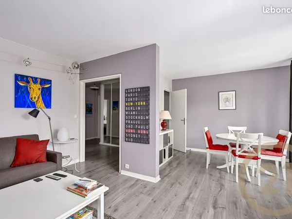 Lumineux 4p. Avec balcon 74m² dans résidence arborée