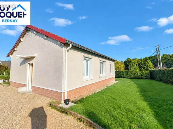 Entre Bernay et Broglie, maison de plain-pied