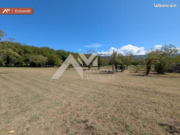 Terrain 991 m² Saint-Marcellin
