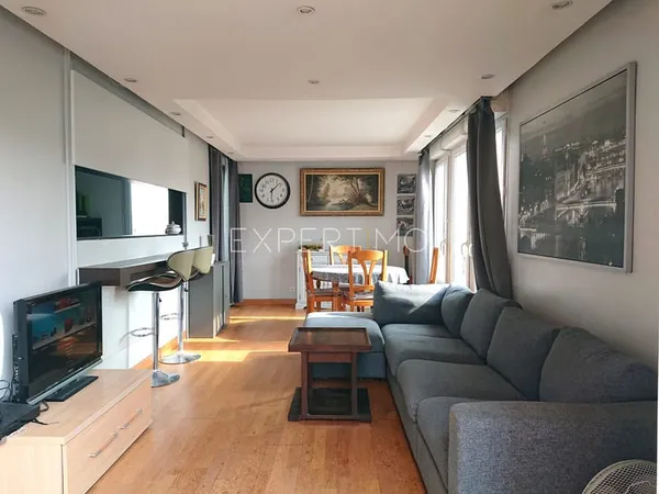 T4 meublé 82m2 avec 2 BALCONS, 2 PARKINGS, ARCUEIL LA V