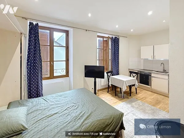 Studio 1 pièce 19 m²