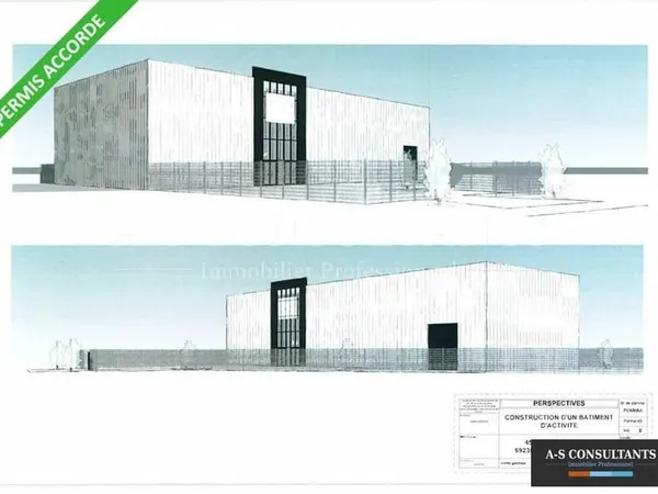 Bureaux 860 m²