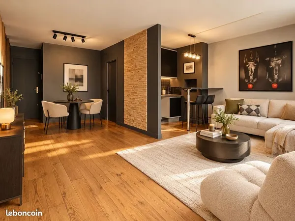 Studio 1 pièce 34 m²