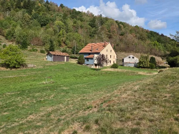 HAUTES VOSGES BUSSANG RARE A LA VENTE FERME composée de 3 appartements et 4 hectares de terrains