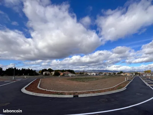 Terrain 600 m² Rieux Minervois