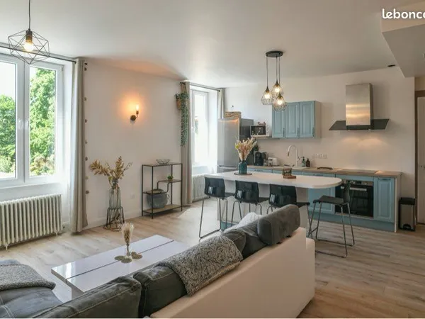 Grand T2 meublé