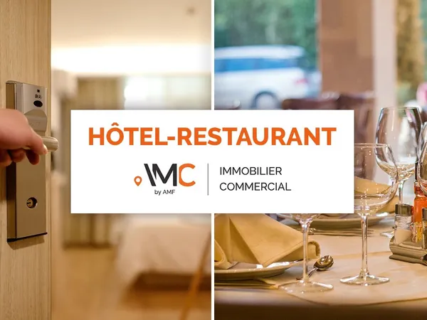 À VENDRE : FONDS DE COMMERCE HÔTEL-RESTAURANT – 24 CHAMBRES – EMPLACEMENT N°1