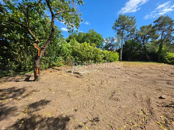 MONTS - Terrain constructible non viabilisé - 707 m2