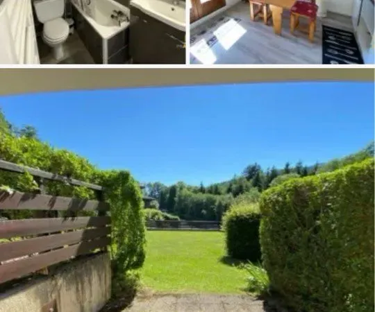 Studio meublé 21 m² avec terrasse et parking - Demi-Quartier