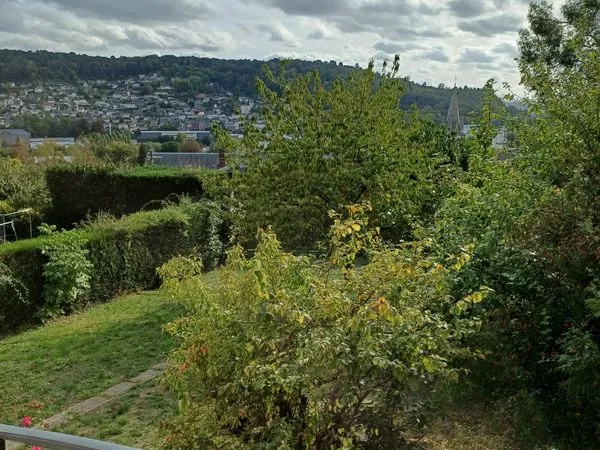 Maison avec jardin et vue sur Rouen - Quartier Decroizilles