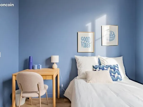 Chambre 1 pièce 10 m²