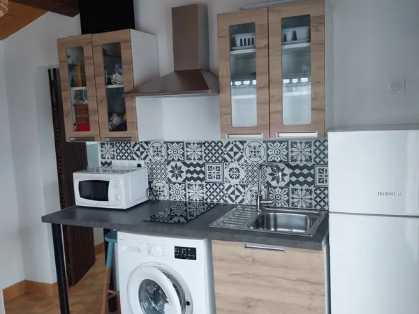 Studio indépendant - Terrasse privative 15 m² - 500 CC