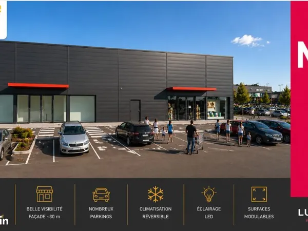 Local commercial 570 m²