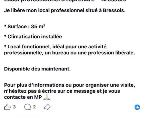 Local professionnel