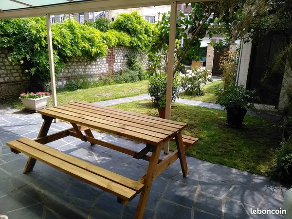 Maison colocation jardin rouen