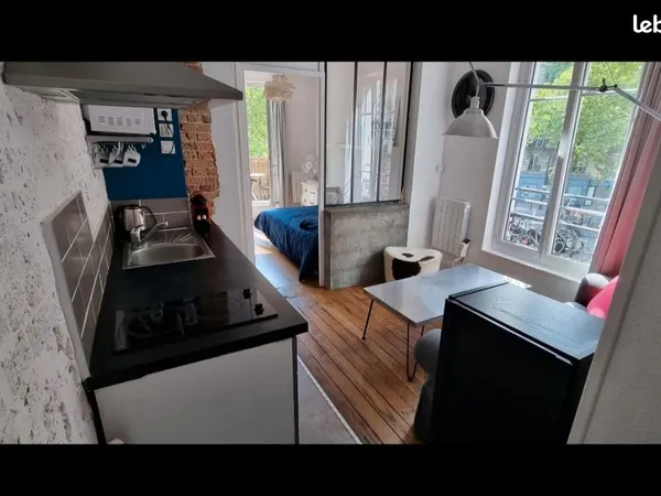2 pièces meublé
