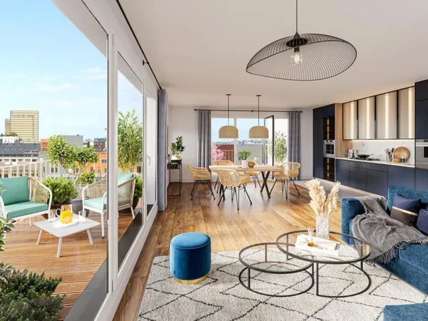 4 PIÈCES de 87m² + JARDIN
