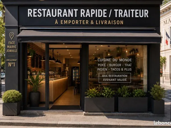 Restaurant rapide / traiteur n°1 - face mairie - joinville (94)