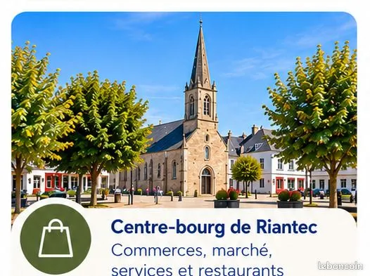 Terrain 361 m² Riantec